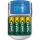 VARTA LCD POWER CHARGER 4 x AA2600MAH elemmel / GYORSTÖLTŐ 2-4 óra / TARTALMAZ 12V TÖLTŐT