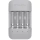 VARTA 57683101111 Eco Charger Pro Recycled akkumulátortöltő négy férőhellyel