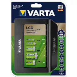 VARTA 57688101401 LCD kijelzős univerzális akkumulátortöltő