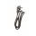 Chacon 63093 fekete H05VV-F hálózati kábel 3 x 1,5 mm² keresztmetszettel