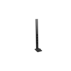 Fekete Meliconi Cleaning Tower álló porszívótartó Dyson géphez