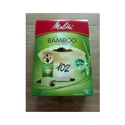kávéfilterek 102/80 Bambusz
