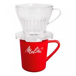 csésze+szűrő standard 1x2 fehér