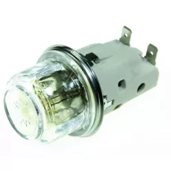 Smeg sütő lámpatartó és lámpa szerelvény búrával, 25 W 220 V