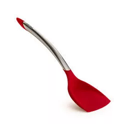 Cuisipro wok spatula szilikonnal, piros, 32 cm