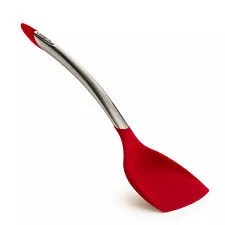 Cuisipro wok spatula szilikonnal, piros, 32 cm