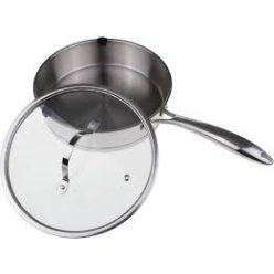   Sauteuse rozsdamentes acél CHARLESTON Ø 24cm, magasság 5.5 cm