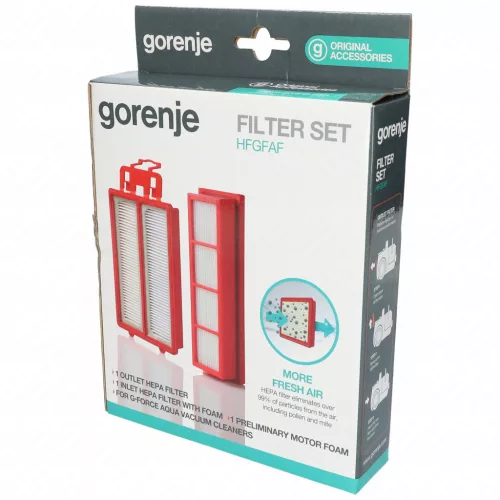 Gorenje 731228 HEPA szűrőszett VCEB01GAWWF vízszűrős porszívóhoz