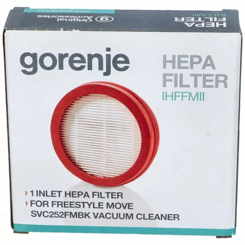 Eredeti Gorenje IHFFMII HEPA szűrő porszívóhoz (736767)