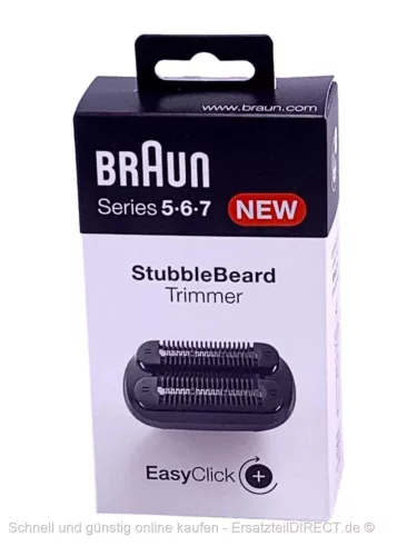 Braun EasyClick borostavágó feltét négy fésűvel, Series 5, 6 és 7 borotvához
