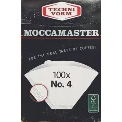 Moccamaster Szűrőpapír No. 4 (100 db)