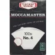 Moccamaster Szűrőpapír No. 4 (100 db)
