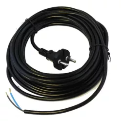 Porszívó Kábel Univerzális – 10 méter, 2 x 1.0 mm² – Hálózati Tápkábel (S0460)
