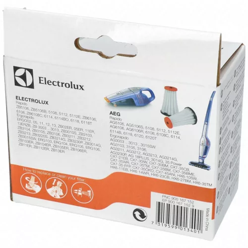 Electrolux EF144 belső szűrő kettes csomag ErgoRapido porszívóhoz