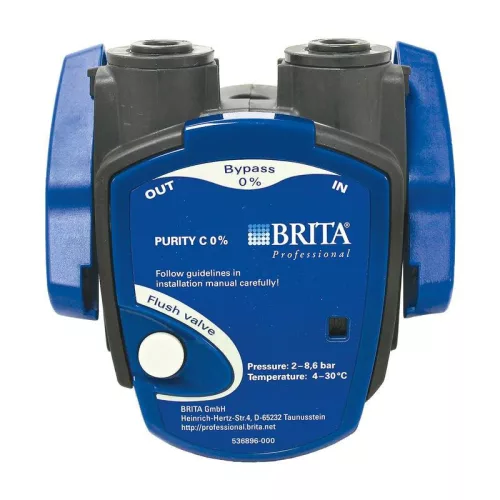 Brita Professional Purity C Szűrőfej Brita Professionalhez – 0% Bypass, John Guest 8mm – Purity C szériához (1002942, 297153 kompatibilis)