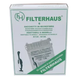 Vorwerk Kobold 135 és 136 porzsák hatdarabos csomagban