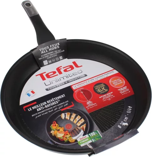 Tefal Unlimited serpenyő, 32 cm-es legnagyobb méret