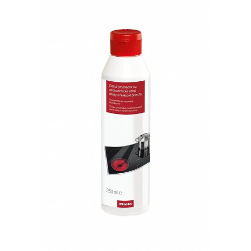 Miele Üvegkerámiaemesacél tisztító, 250 ml az optimális tisztítási eredményért és a biztonságos használatért.