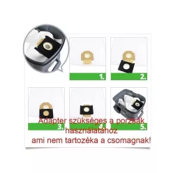 Micromax ipari porzsák Makita VC3511L és Kärcher NT 30/1 porszívóhoz