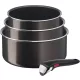 Tefal Ingenio Easy Plus lábaskészlet levehető nyéllel, 16, 18 és 20 cm