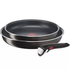 Tefal Ingenio Easy Plus serpenyőkészlet levehető nyéllel, 24 és 28 cm