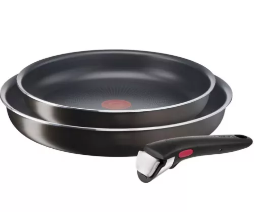 Tefal Ingenio Easy Plus serpenyőkészlet levehető nyéllel, 24 és 28 cm