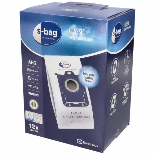 Electrolux s-bag® Classic Long Performance E201SM porzsák (12 db)
