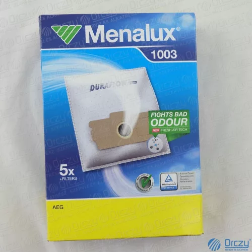 Menalux 1003 mikroszálas porzsák AEG Boggie porszívóhoz