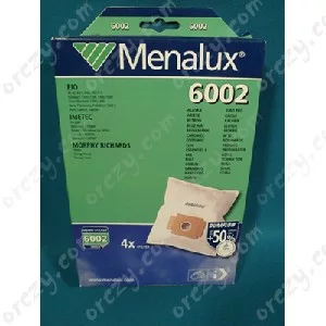 MENALUX 6002 mikroszálas porzsák EIO porszívóhoz