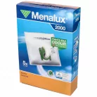 Menalux 2000 Mikroszálas Porzsák Csomag Bosch / Siemens Porszívóhoz - 5 db + 1 szűrő - Type G (Bosch Type G, Siemens VZ41FGALL kompatibilis)
