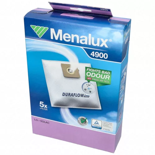 Menalux 4900 T172 porzsák LG és Moulinex Zélio porszívóhoz