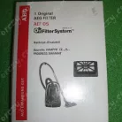 AEG AEF05 HEPA H12 higiéniai szűrő porszívóhoz