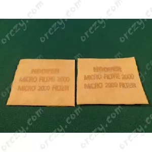 Hoover S3864 porszívó szűrő, 75x85 mm, 2 darab