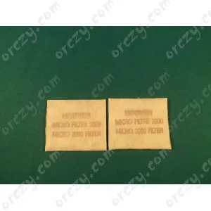 Hoover S3864 porszívó szűrő, 75x85 mm, 2 darab