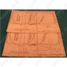 Electrolux EF 54 darabolható motorszűrő lap, 145x226x5 mm