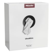   Miele UltraWhite mosópor, 2,7 kg a legjobb eredményt nyújtja fehér textíliáknál és színtartó színes ruháknál.