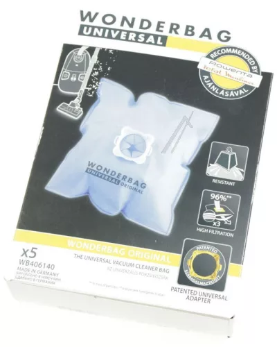 Rowenta Wonderbag Original XS porszívó porzsák öt darab