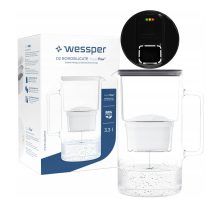   Wessper D2 FutureFlow Aquamax 3,3 l ÜVEGKANCSÓ + 1x vízszűrő patron (FEKETE)