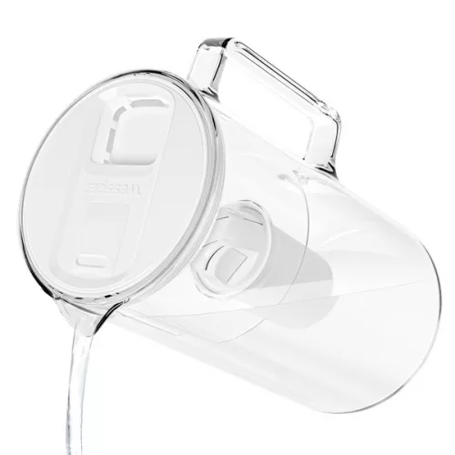 Wessper D2 BOROSILICATE Üveg Szűrőkancsó - 3.3 L - FutureFlow™ LED Számlálóval, Fehér