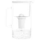Wessper D2 BOROSILICATE Üveg Szűrőkancsó - 3.3 L - FutureFlow™ LED Számlálóval, Fehér