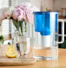 Wessper D2 Borosilicate Üveg Vízszűrő Kancsó - 3L - AquaClassic Szűrővel