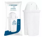 Wessper D2 Borosilicate Üveg Vízszűrő Kancsó - 3L - AquaClassic Szűrővel