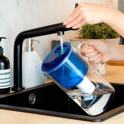 Wessper D2 Borosilicate Üveg Vízszűrő Kancsó - 3L - AquaClassic Szűrővel
