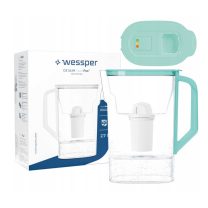   Wessper D3 Slim FutureFlow AquaClassic vízszűrő kancsó + 1x Wessper Filter (MENTA)