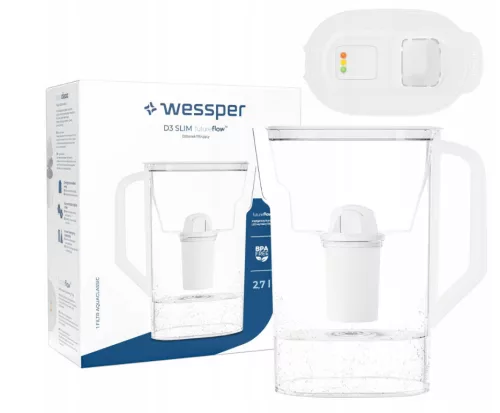 Wessper WES206-FF-WH vízszűrő rendszer vízszűrő kancsó