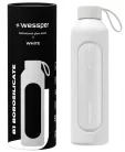 Wessper B1 Borosilicate Motivációs Üvegpalack - 1 l - Szilikon tokkal