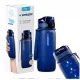 Wessper Activemax Triline Motivációs Tritan Kulacs - 500 ml - Sötétkék