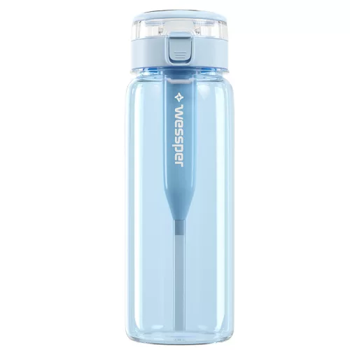 Wessper ActiveMax Clarti Tritan Szűrőpalack - 680 ml - Kék