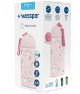 Wessper ActiveMax Kids Gyerek Kulacs Szívószállal - 410 ml - Unikornis (WES267-UNI)