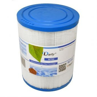 WF-51DY Darlly® Whirlpool Filter 52511 (Jazzi Filter 1, SC752, BL25, Jazzi Hot Tub Filter, Modulan, Sumec Medea helyettesíti)